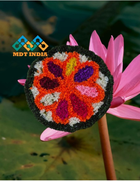 OnamReady to use Pookkalam Plastic Flower  22 Inch - D2W