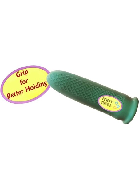 Rubber Latex Gripped Finger Caps  -Pack of 10