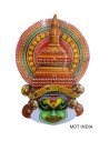 Multiwood Kathakali Face Kerala Art  6.5 x 4.5 Inch