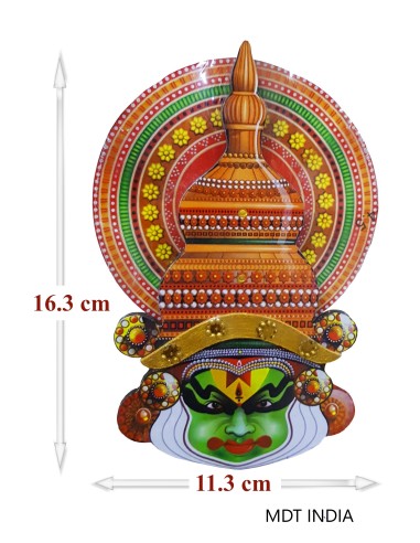 Multiwood Kathakali Face Kerala Art... Multiwood Kathakali Face Kerala Art...