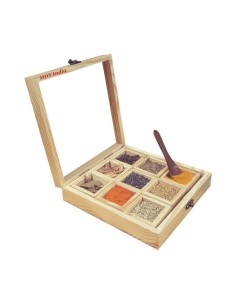 Wooden Masala Box...