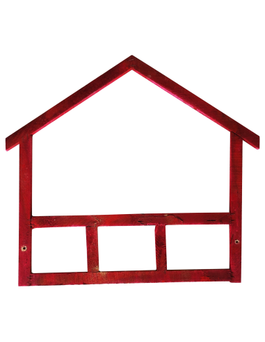 Foldable wooden Holy Crib with Hay Roof Foldable wooden Holy Crib with Hay Roof