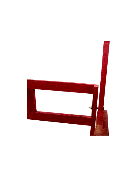 Foldable wooden Holy Crib with Hay Roof