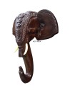 Wooden Elephant Head