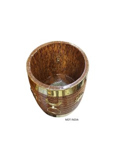 Brass Decorated Wooden... 2