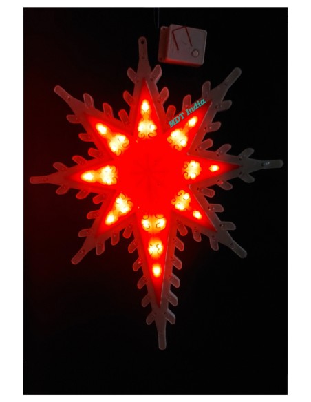 LED Star Taurus-8C  (RED-White) Package - Star Only