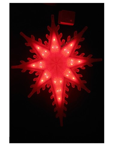 LED Star Taurus-8C  (RED-White)... LED Star Taurus-8C  (RED-White)...