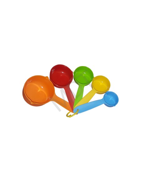 Rubber Latex Finger Caps  With Measuring Cup Combo