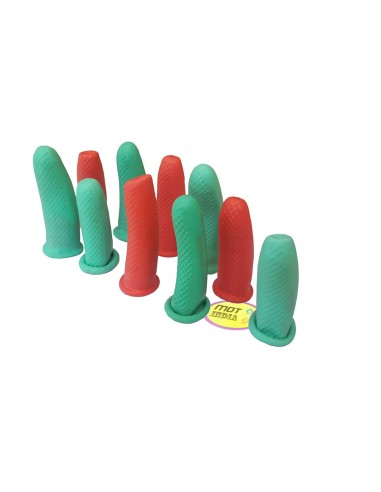 Rubber Latex Finger Caps  With... Rubber Latex Finger Caps  With...
